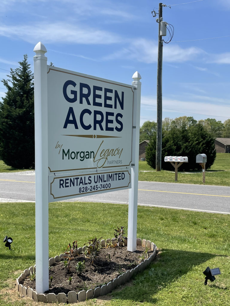 Green Acres Park Sign