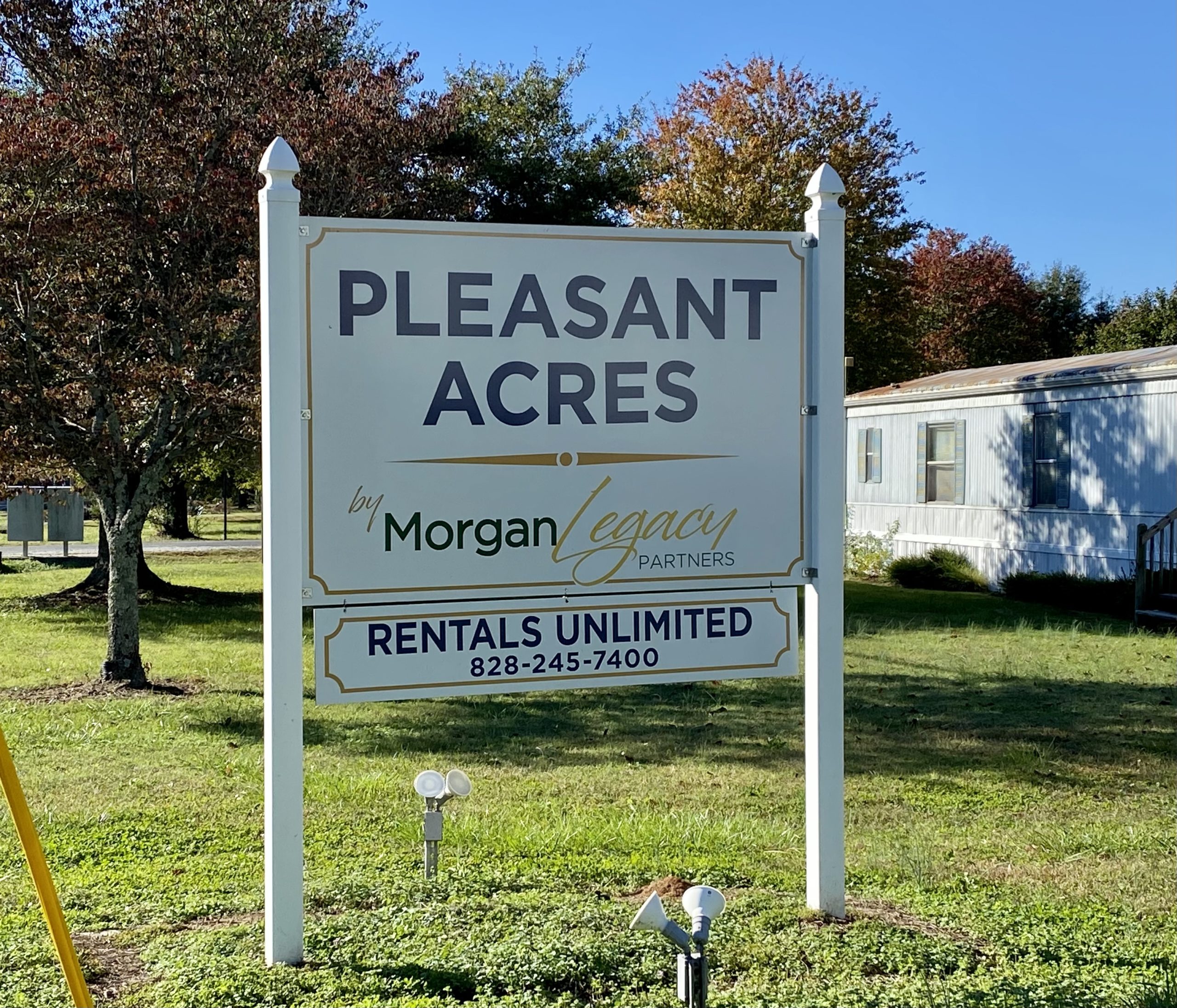 Pleasant Acres Sign