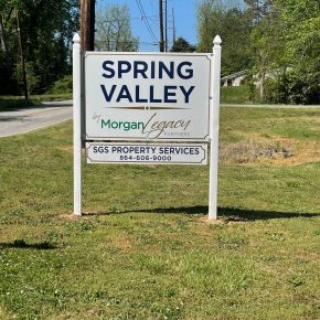 Spring Valley Park Sign